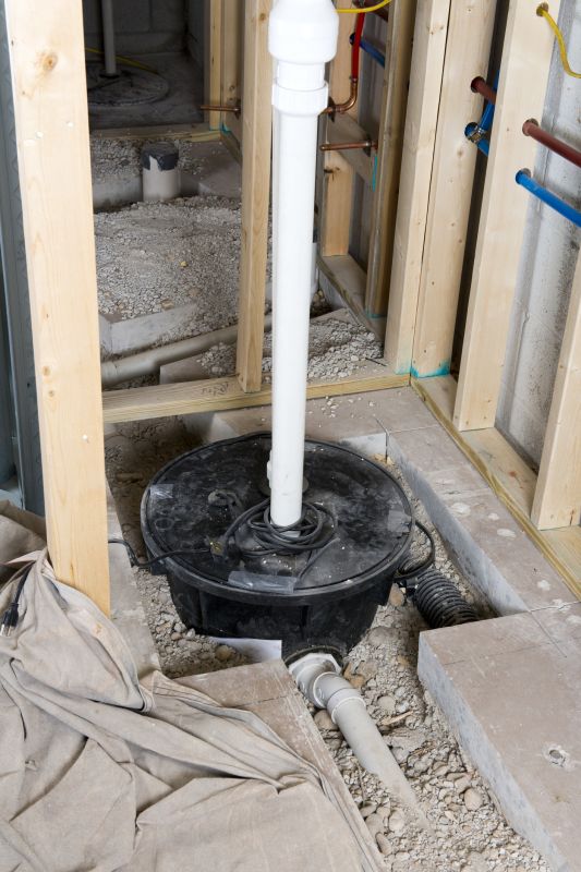 Basement Drainage Installation in Framingham, MA