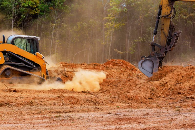 Bulldozer Clearing in Atlanta, GA