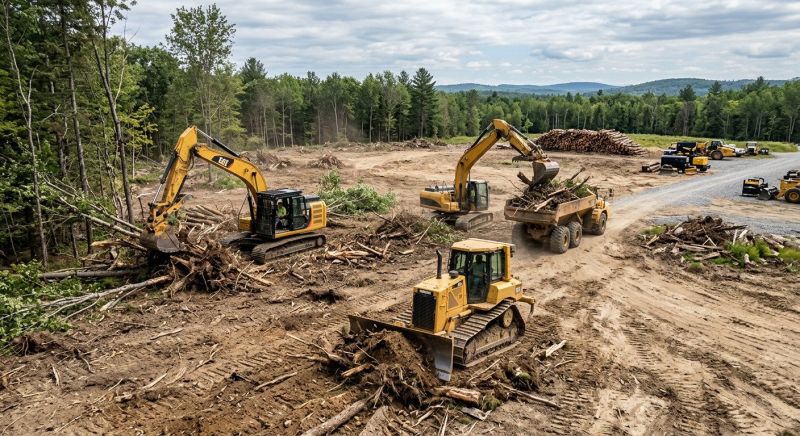 Commercial Land Clearing in Houston, TX