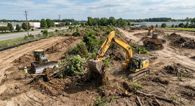 Commercial Lot Clearing in Salt Lake City, UT