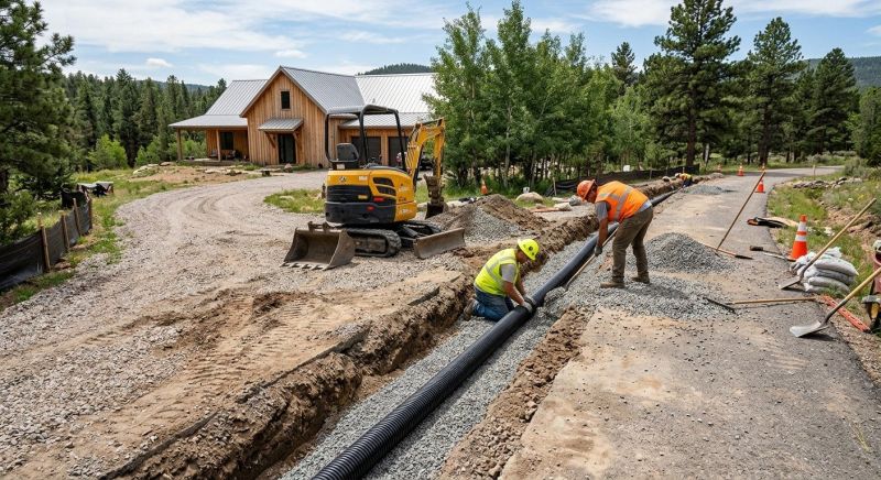 Drain Trenching in Houston, TX