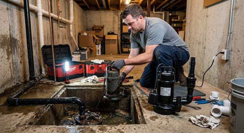 Ejector Pump Installation in Providence, RI
