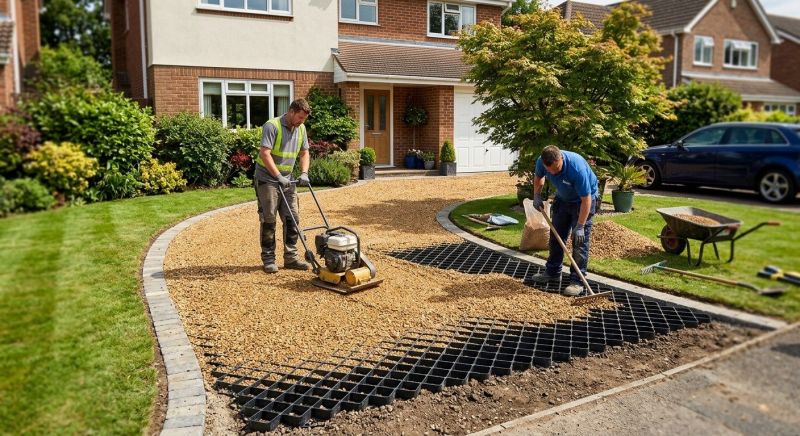 Gravel Pad Installation in Calvert County, MD