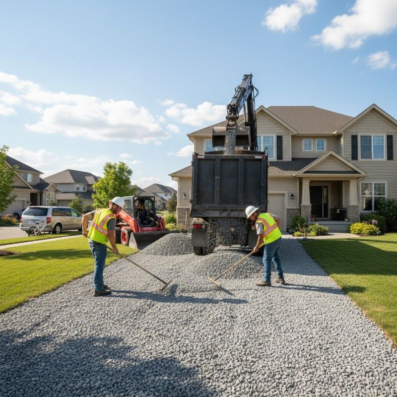 Gravel Pouring in Waldorf, MD