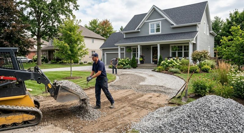 Gravel Spreading in Waldorf, MD