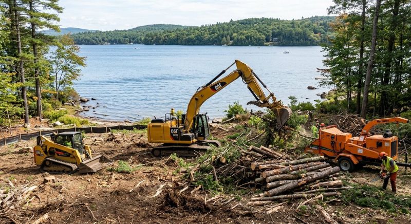 Lake Lot Clearing in Marietta, GA