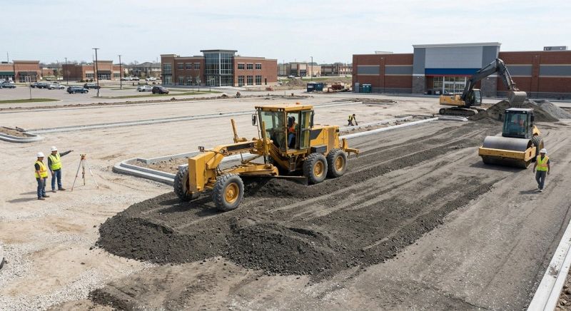 Parking Lot Gravel Repair in Canton, GA