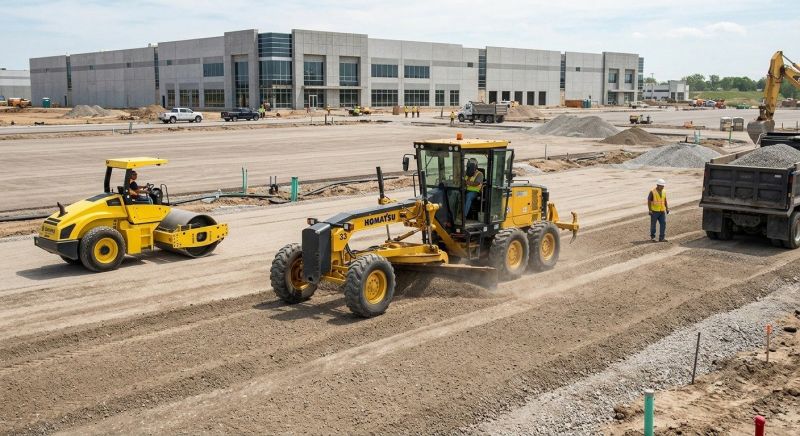 Parking Lot Leveling in Houston, TX