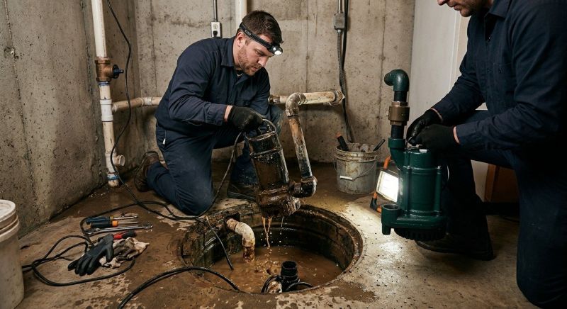 Sump Pump Installation in Pompano Beach, FL