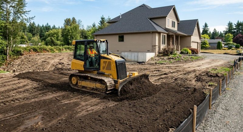 Yard Leveling in Houston, TX