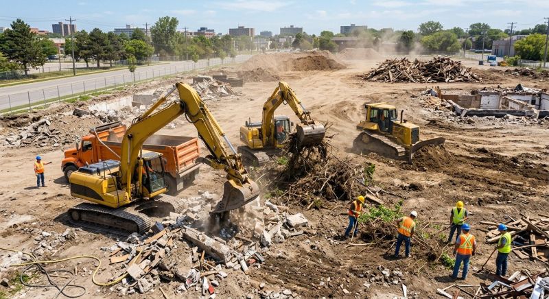 Site Cleaning in Houston, TX